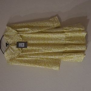 Women puff long sleeve dress